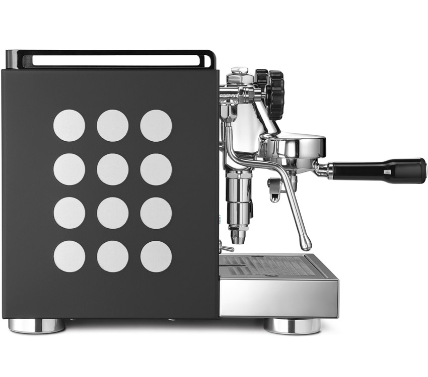 Rocket Appartamento Serie Nera Espressomaschine Seitenansicht