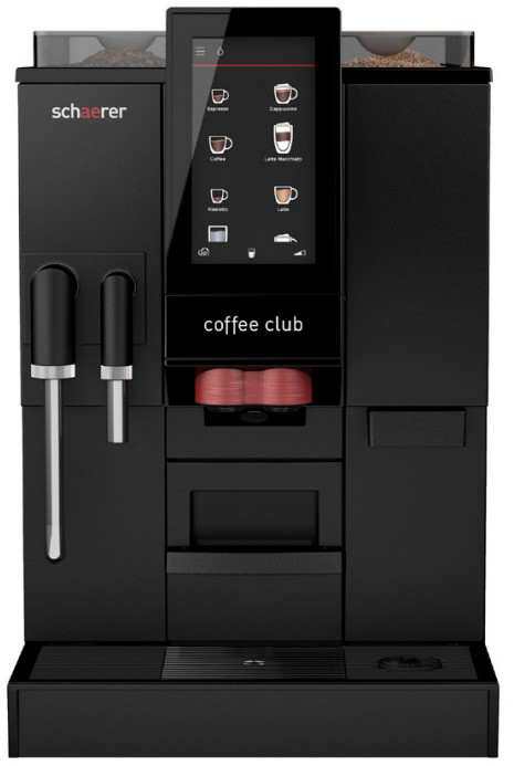 Schaerer Coffee Club, Vollautomat Kaffeemaschine.
