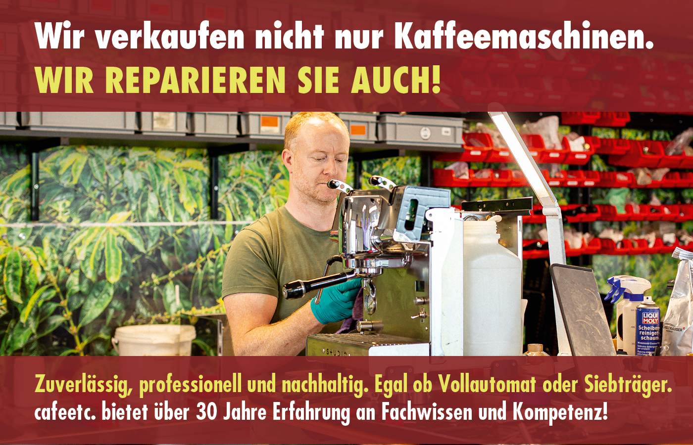 Service und Reparaturen Servicecenter caféetc. Pfäffikon ZH Zürich Schweiz